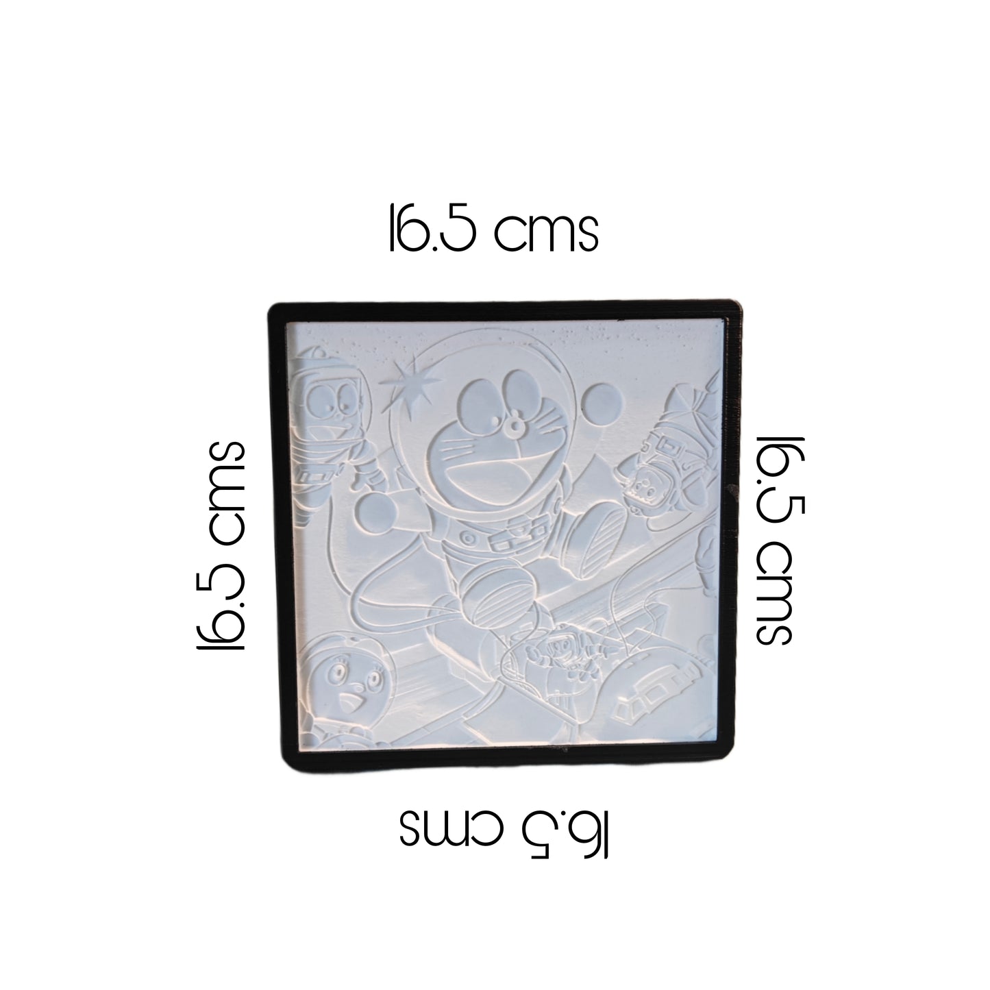 "Cosmic Companions🌙✨ – Custom Lithophane/ Glow Frame"