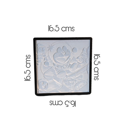 "Cosmic Companions🌙✨ – Custom Lithophane/ Glow Frame"